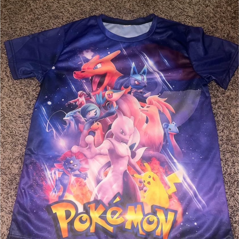 Blue Pokémon Short Sleeve Tee NWOT